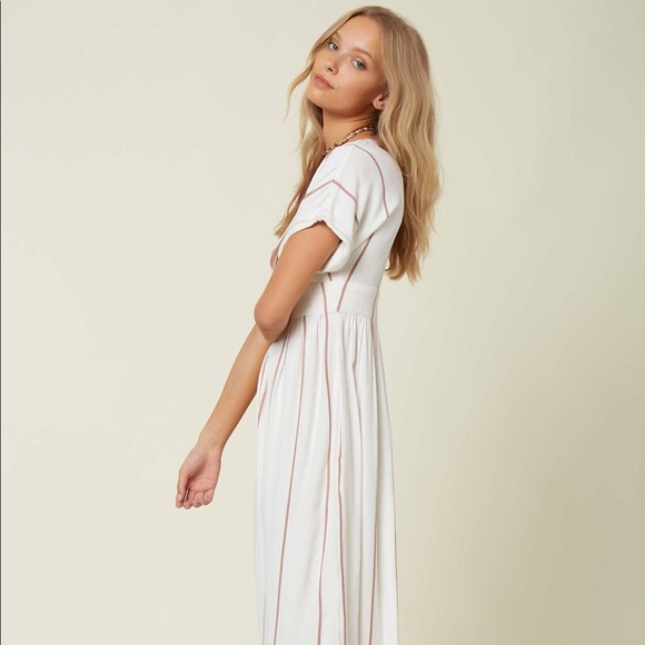 🌴🌼O’Neill- REID STRIPE MIDIE DRESS🌼🌴 - Picture 6 of 12